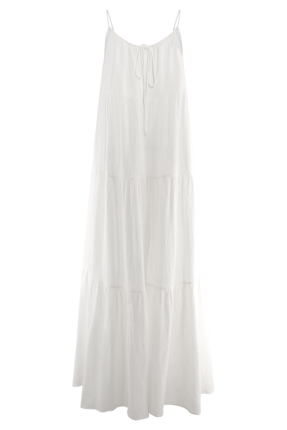 Haut Lenny à nouer devant - Blanc