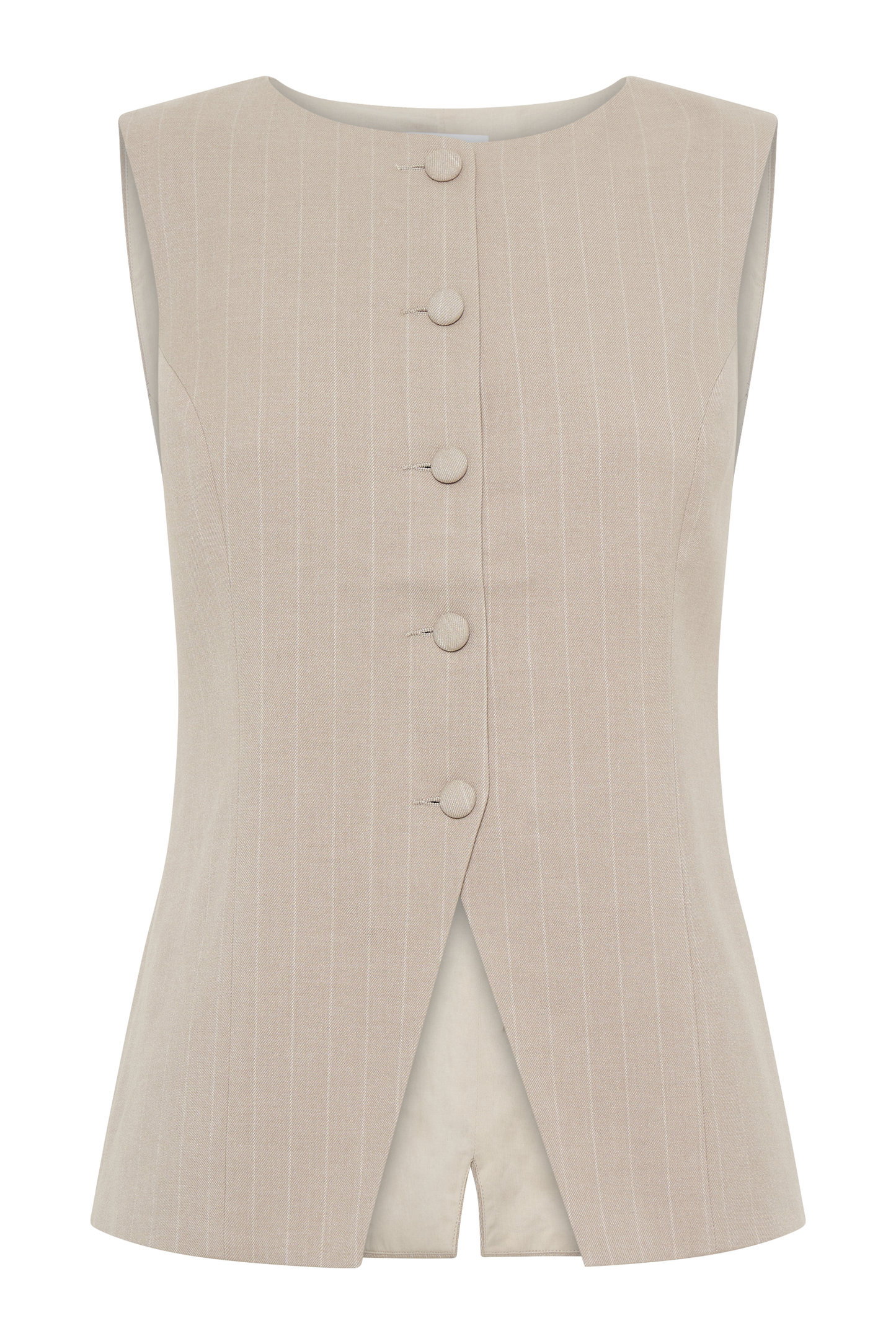 Gilet de tailleur Tracey - Rayures taupe