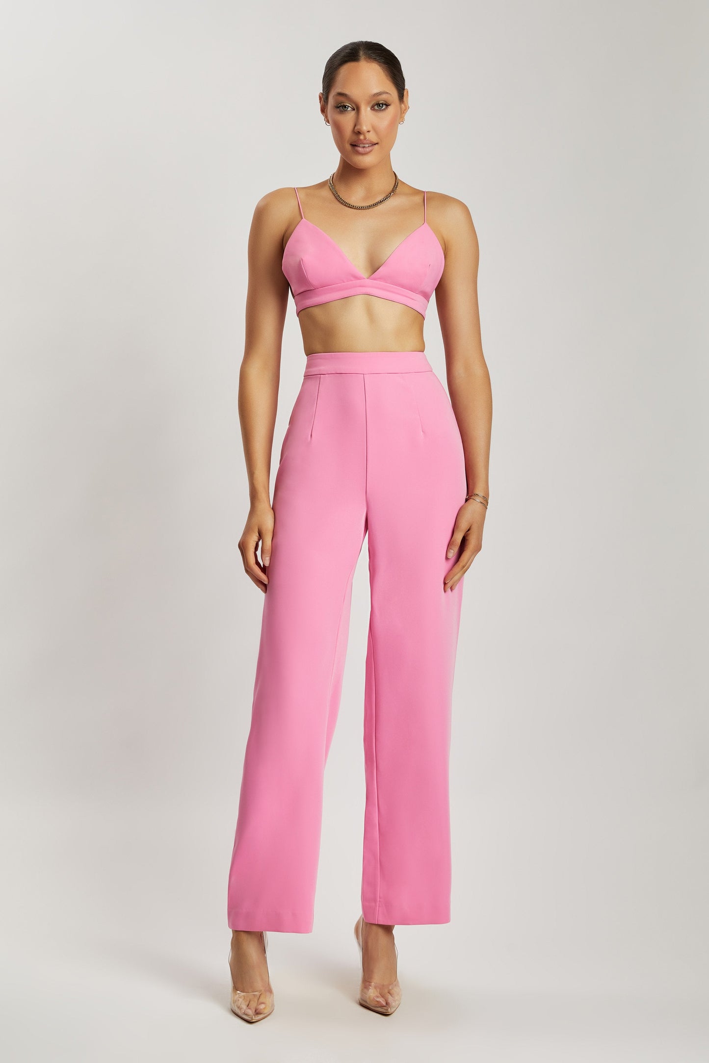 Cynthia Bralette Triangle - Rose