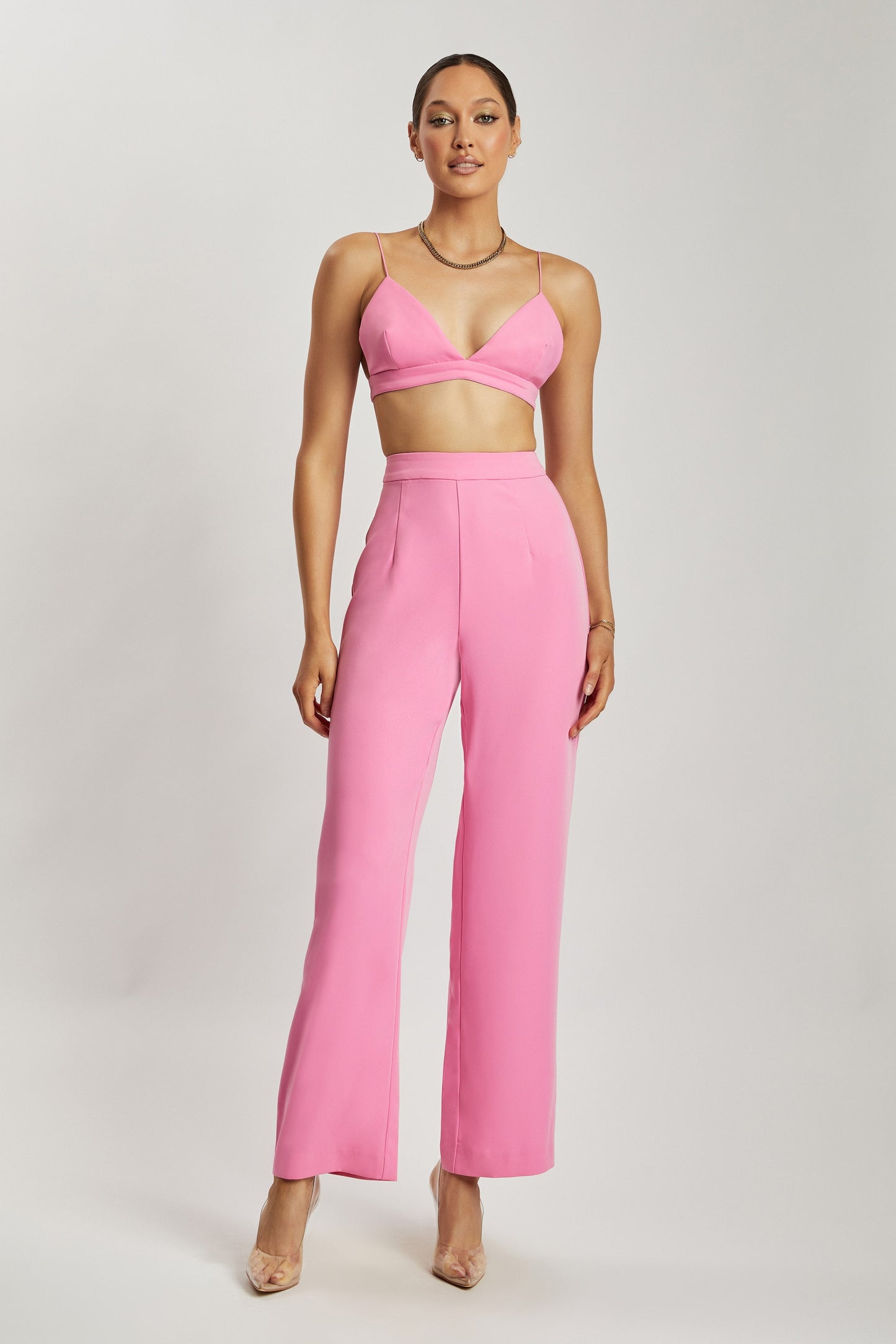 Cynthia Bralette Triangle - Rose