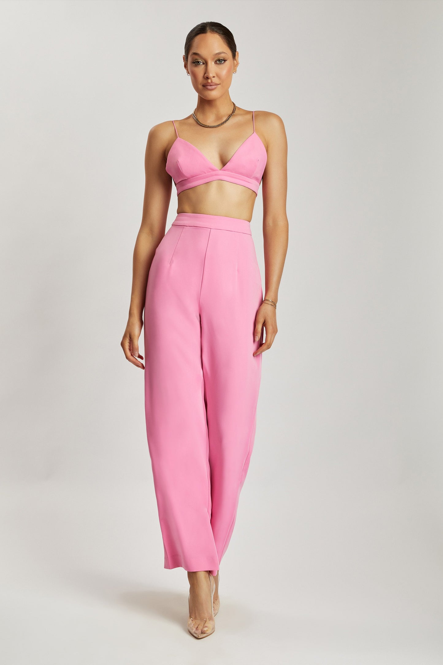 Cynthia Bralette Triangle - Rose