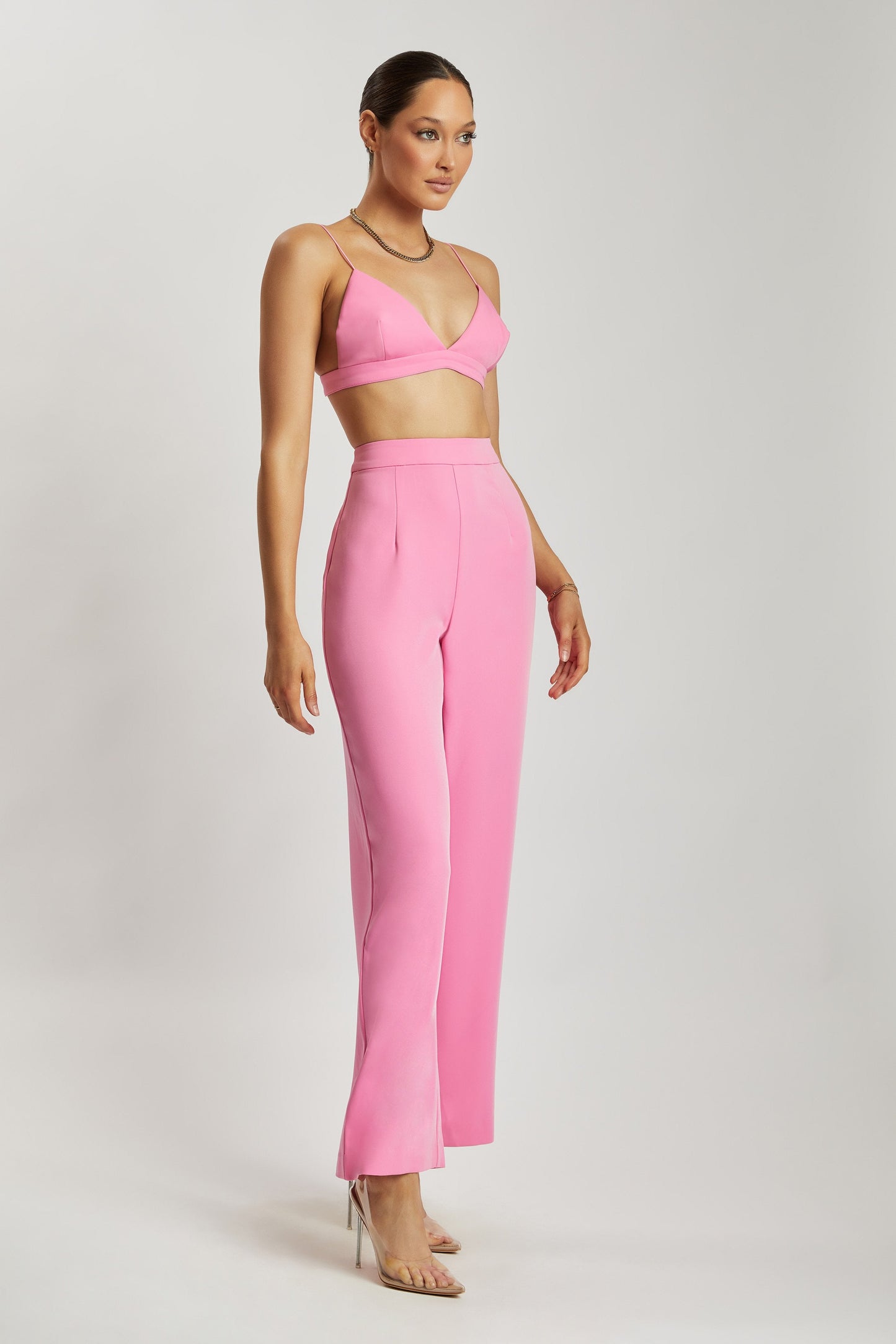Cynthia Bralette Triangle - Rose