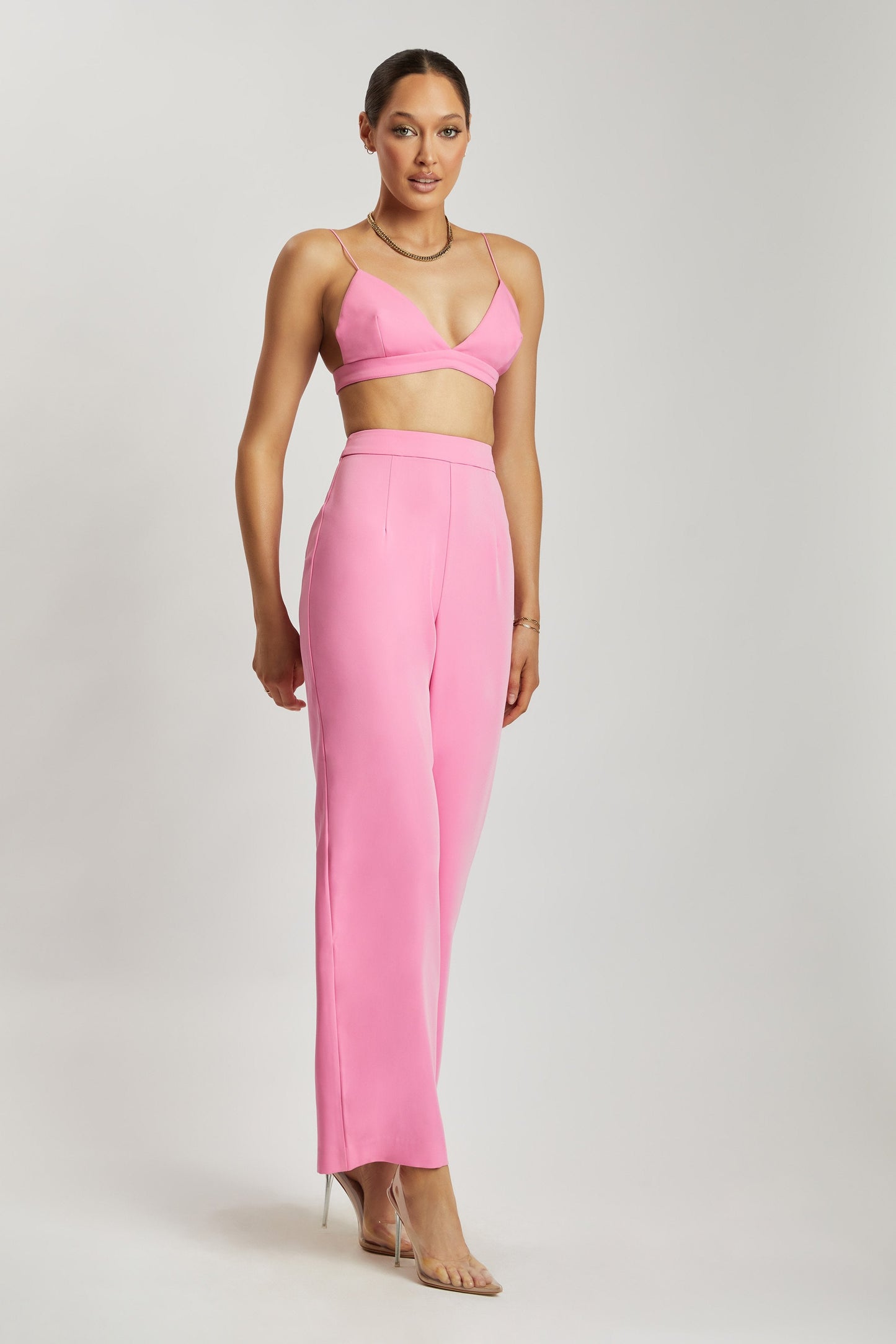 Cynthia Bralette Triangle - Rose