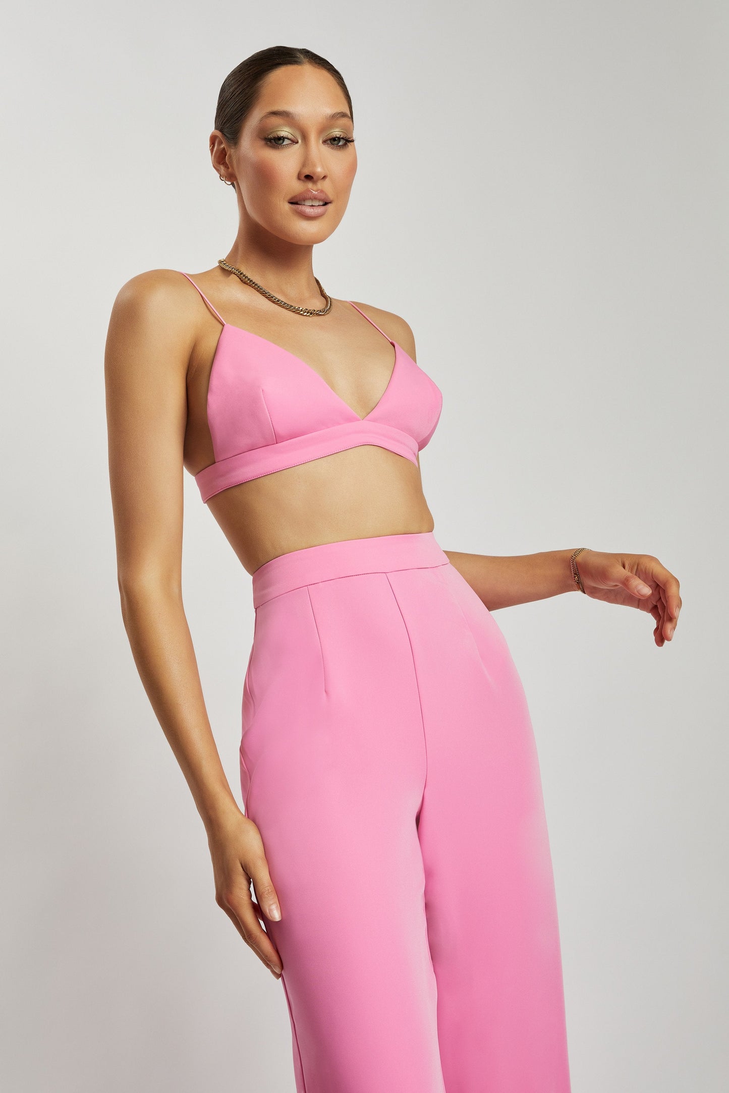 Cynthia Bralette Triangle - Rose