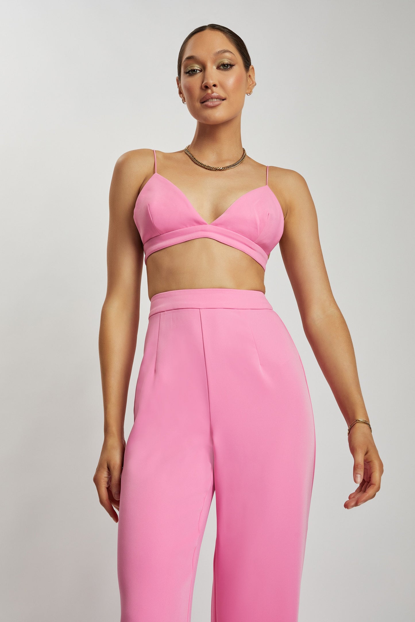 Cynthia Bralette Triangle - Rose