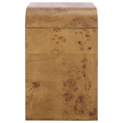 Table de chevet Hinata en bois naturel