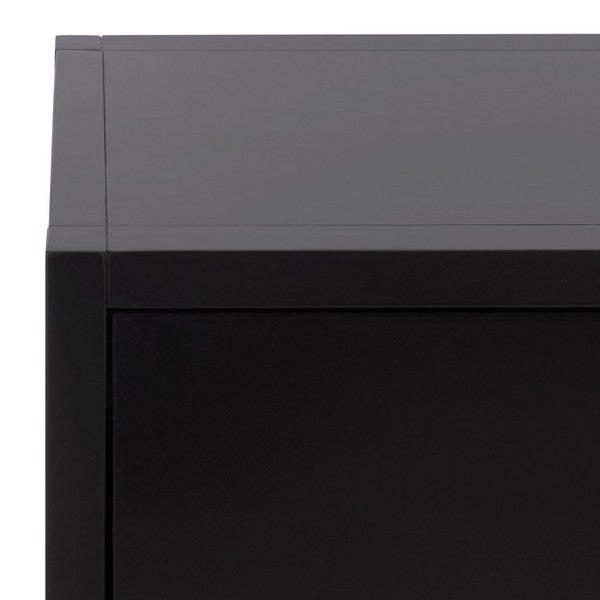 Table de chevet Sadie Wood en noir