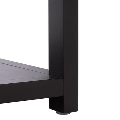 Table de chevet Sadie Wood en noir