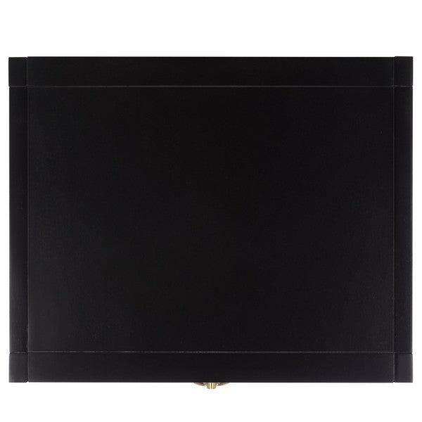 Table de chevet Sadie Wood en noir