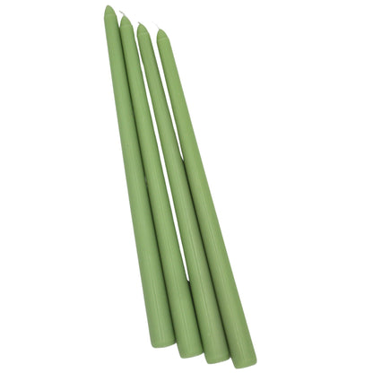 Bougie conique extra haute vert clair (1 boîte de 25 bougies)