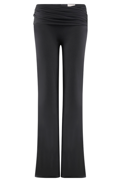 Pantalon droit en modal Preston - Noir