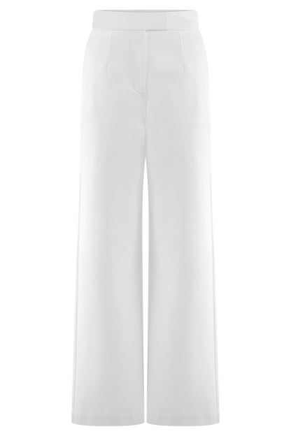 Rayne - Jeans en jean à jambes larges - Blanc