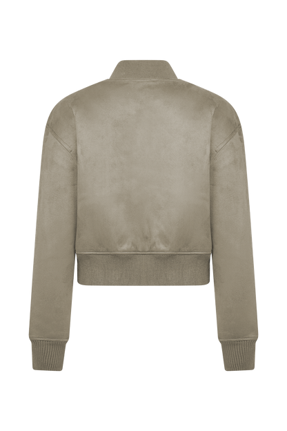 Bomber en daim Rudy - Sable