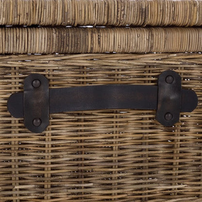 Bac de rangement en bois Sanaki naturel