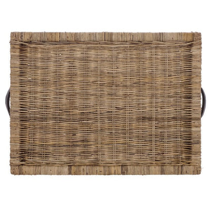 Bac de rangement en bois Sanaki naturel