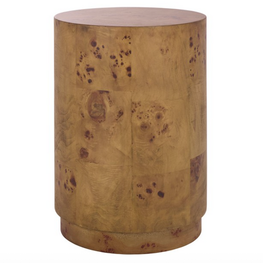 Table d'appoint en bois Siya marron