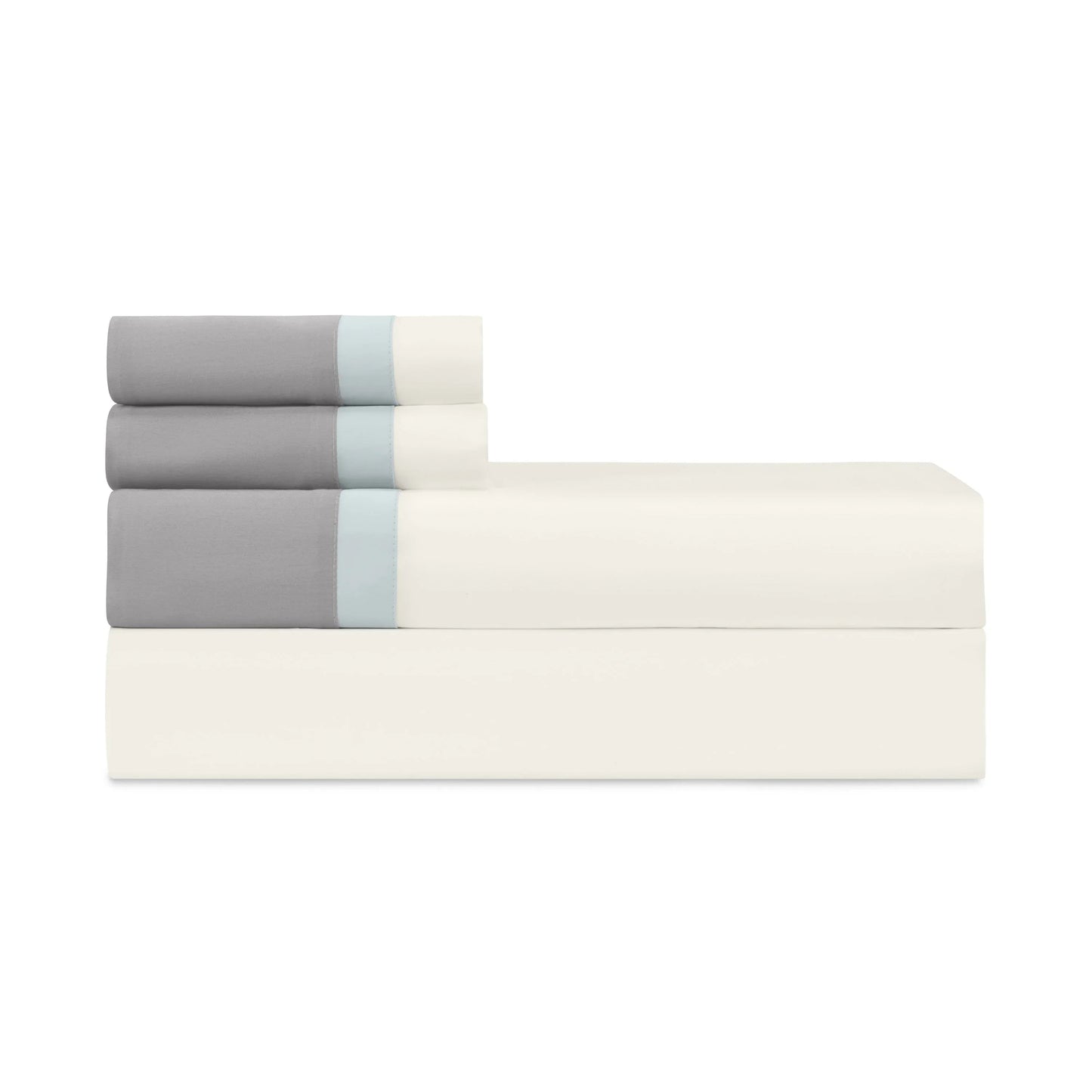 Paire de taies d'oreiller Borders