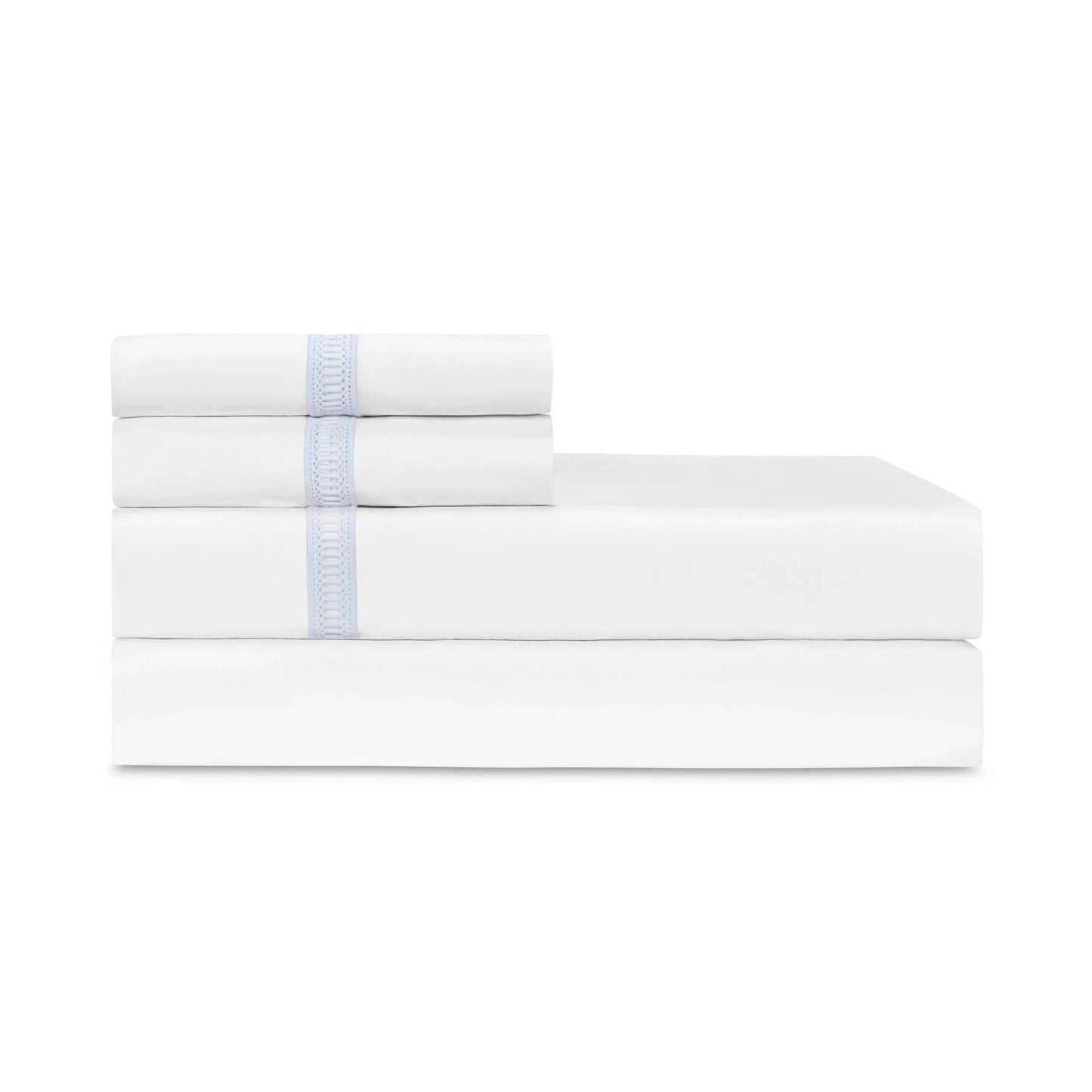 Paire de taies d'oreiller doriques