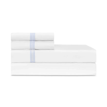 Paire de taies d'oreiller doriques