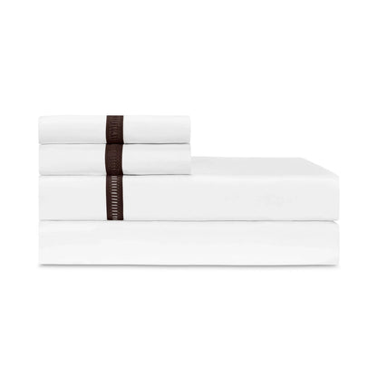 Paire de taies d'oreiller doriques