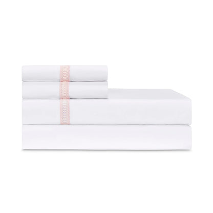 Paire de taies d'oreiller doriques