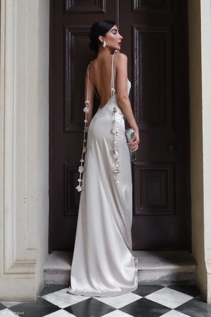 Robe Elenora Rose - Or Poudré