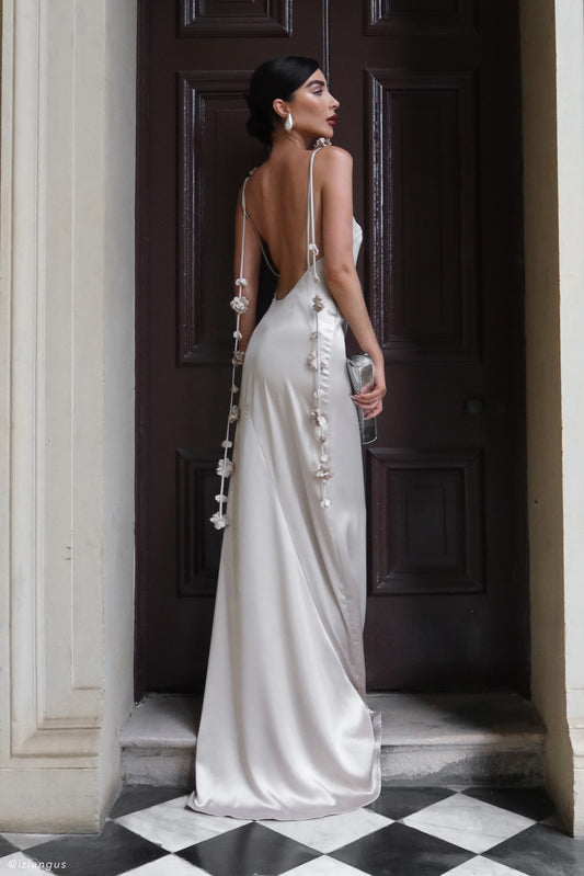 Robe Elenora Rose - Or Poudré