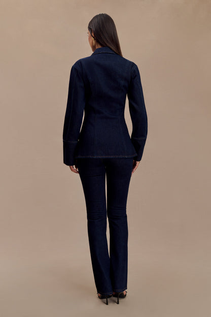 Jeans droit Jericho - Bleu indigo