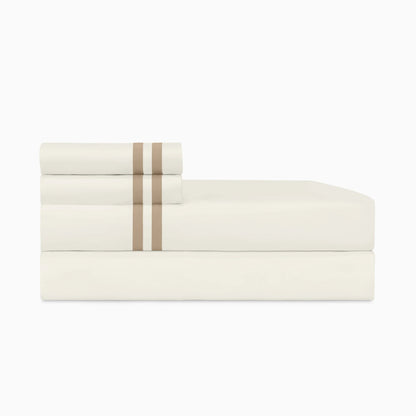 Paire de taies d'oreiller Rubans