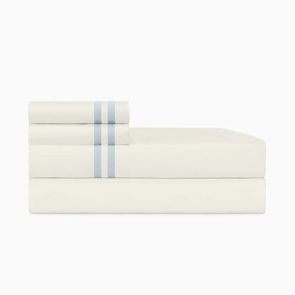 Paire de taies d'oreiller Rubans