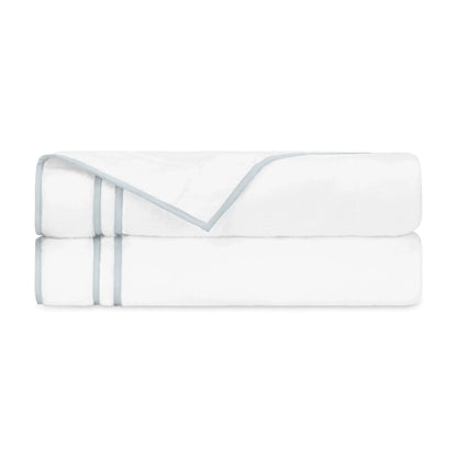 Serviette pour le bout des doigts avec rubans