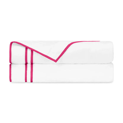 Serviette de bain à rubans