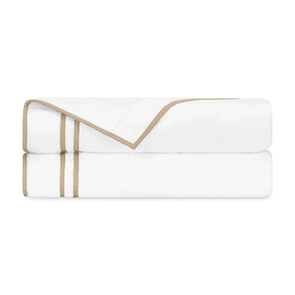 Serviette pour le bout des doigts avec rubans