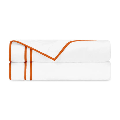 Serviette pour le bout des doigts avec rubans