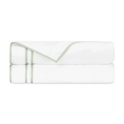 Serviette pour le bout des doigts avec rubans