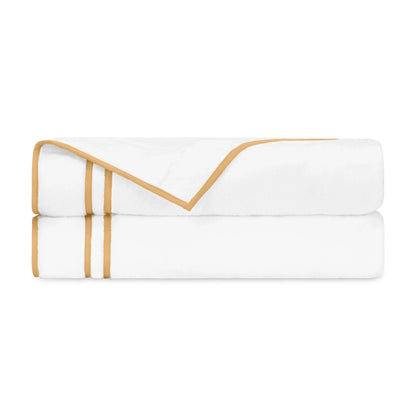 Serviette pour le bout des doigts avec rubans