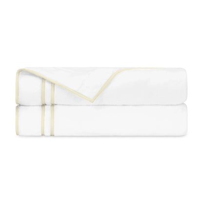 Serviette pour le bout des doigts avec rubans