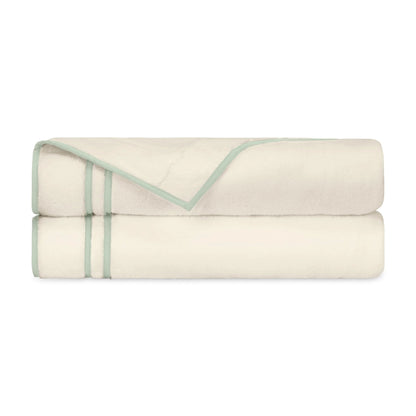 Serviette pour le bout des doigts avec rubans