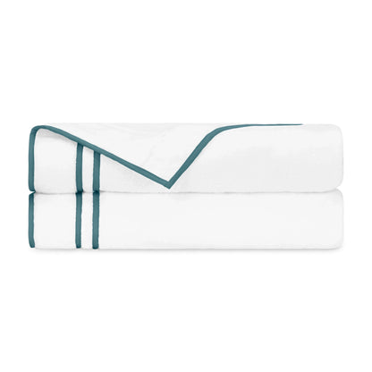 Serviette pour le bout des doigts avec rubans