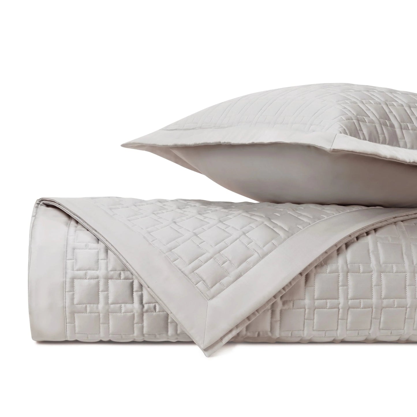 Couvre-lit matelassé carré