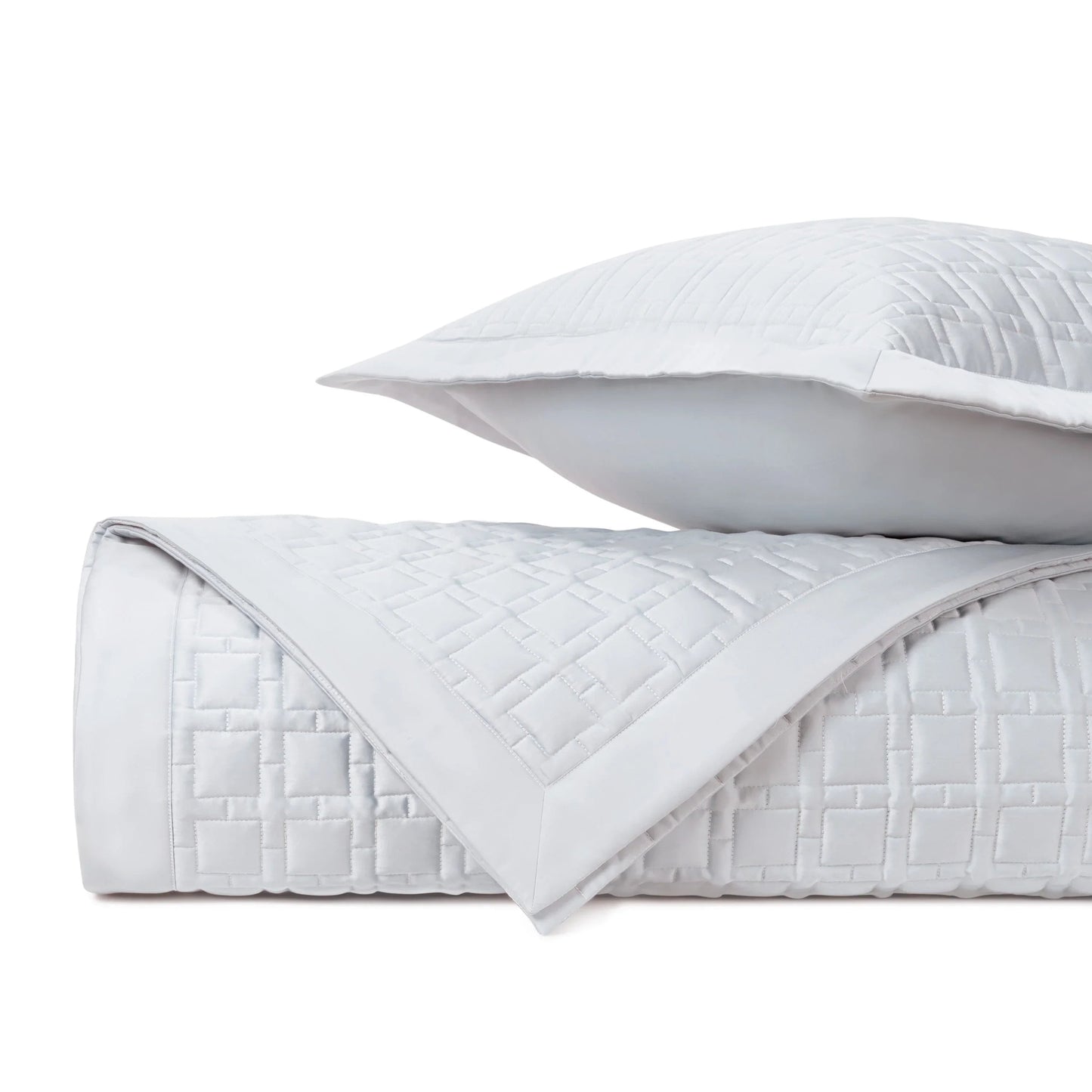 Couvre-lit matelassé carré